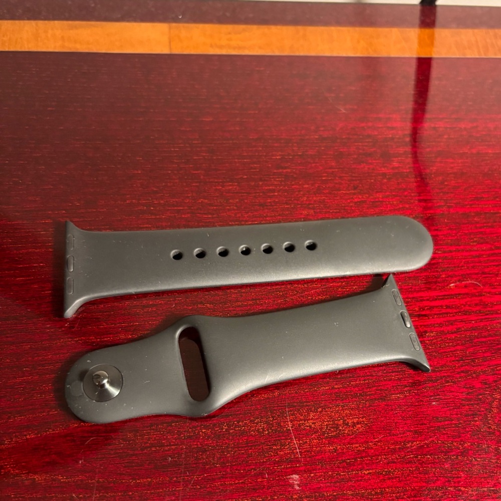 Authentic Apple Watch 44mm/42mm/45mm/49mm Sport Band - Concrete Gray